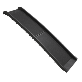 Portable Foldable Pet Ramp Ladder For Dirt Bike Truck - Black (Color: Black) Portable Foldable Pet Ramp Ladder For Dirt Bike Truck - Black (Color: Black)